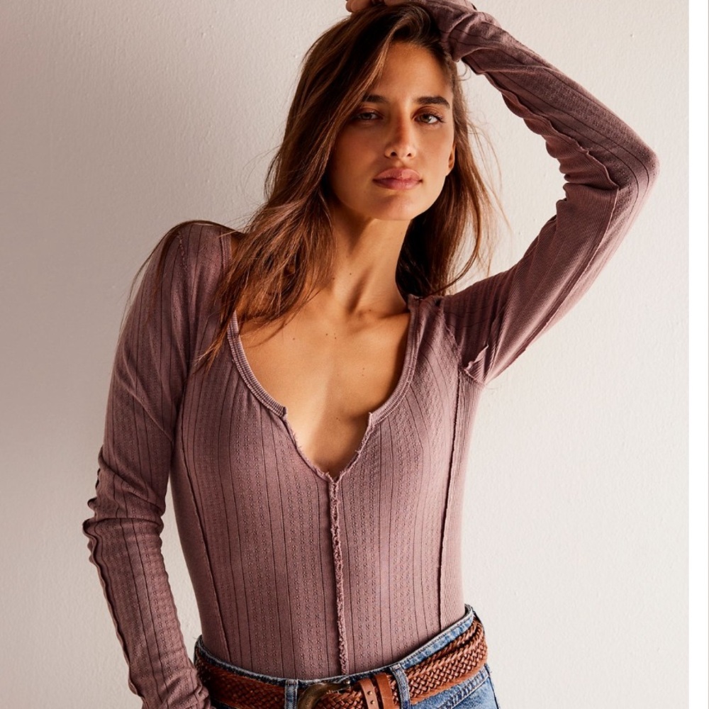 Eyes On You Pointelle Long Sleeve from Free People